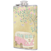 Hippy Van Butterflies en Blossom Gold Heupfles (Links)