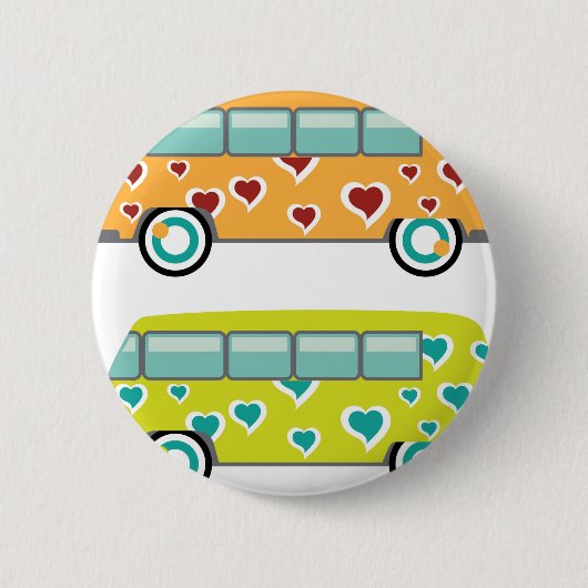 Hippy Van Ronde Button 5,7 Cm (Voorkant)