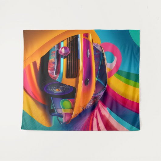 Hippy Van Wandkleed (Voorkant (horizontaal))