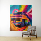 Hippy Van Wandkleed (In situ)