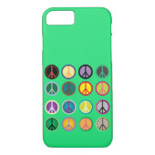 Hippy vredesbord 60s kleurrijk patroon Case-Mate iPhone case (Achterkant)