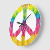Hippy-vredesbord grote klok (Hoek)