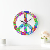 Hippy-vredesteken Grote Klok (Huis)