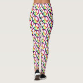 Hippy-vredesteken Leggings (Achterkant)