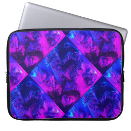 Hippy Yoga-laptophoes - kleurrijk universum Laptop Sleeve