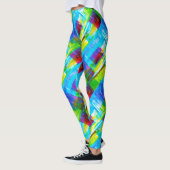 Hippy Yoga-Leggings - Colorful Summer Leggings (Links)