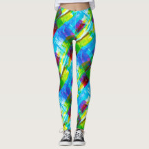 Hippy Yoga-Leggings - Colorful Summer Leggings