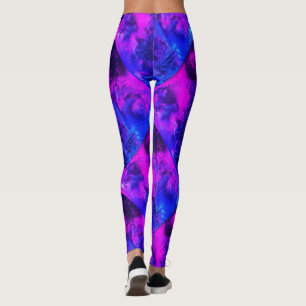 Hippy Yoga-Leggings - kleurrijke Leggings van 90 j