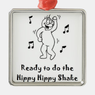 HippyShake Metalen Ornament