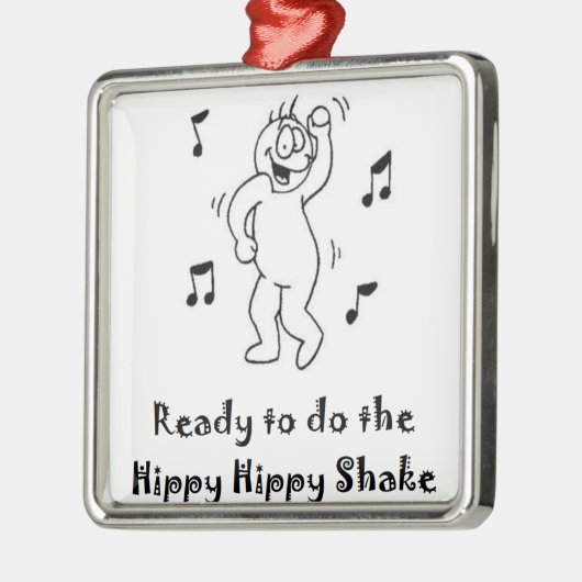 HippyShake Metalen Ornament (Links)