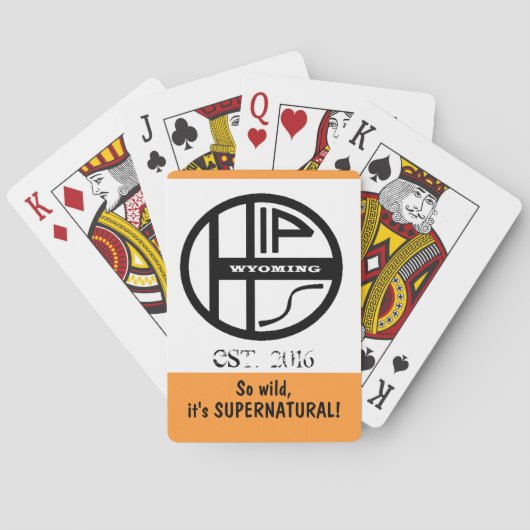 HIPS Ranch Souvenir-speelkaarten Pokerkaarten (Achterkant)