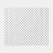 Hipspatroon Fleece Deken (Voorkant (Horizontaal))