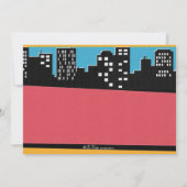 Hipster 1960's Birthday Party Invitation Kaart (Achterkant)