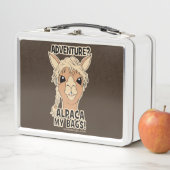 Hipster Adventure Alpaca My Bags Pun (In situ)