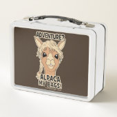 Hipster Adventure Alpaca My Bags Pun (Achterkant)