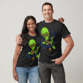 Hipster Alien T-shirt (Unisex)