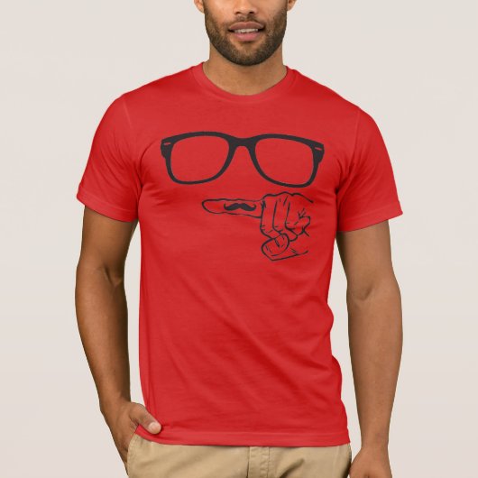 Hipster American Apperal Man Shirt (Voorkant)