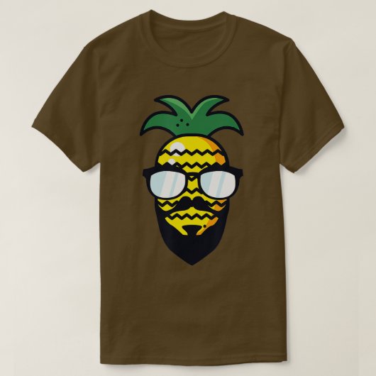 Hipster anananas t-shirt (Design voorkant)