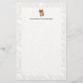 Hipster Baby Fox met bril Briefpapier (Voorkant)