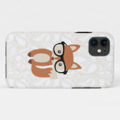 Hipster Baby Fox met bril Case-Mate iPhone Case (Achterkant (horizontaal))
