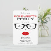 Hipster Bachelorette Party Kaart (Staand voorkant)