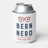Hipster Bern Nerd | Grappige Bernie Sanders 2020 Blikjeskoeler (Blikje Achterkant)