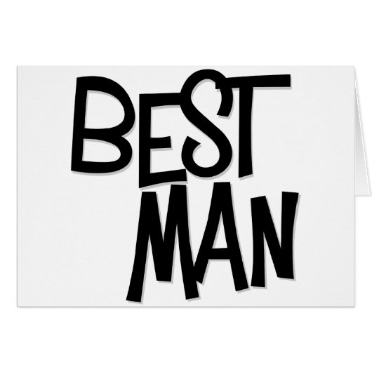 Hipster Best Man (Voorkant Horizontaal)