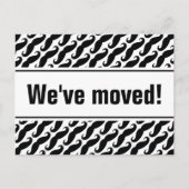 Hipster bewegende briefkaarten met zwarte snor pri (Voorkant)