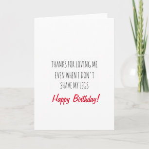 Hipster Birthday Card Beard beard vriendje Kaart