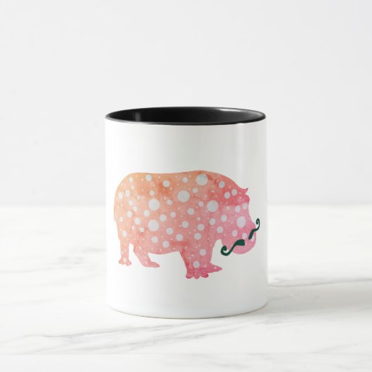 Hipster Black 325 ml Ringer Combo Mok (Midden)