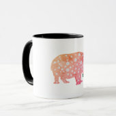 Hipster Black 325 ml Ringer Combo Mok (Voorkant links)