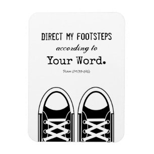 Hipster Black Sneakers met scripts Magneet
