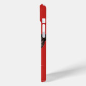 Hipster Boston Terrier Pup Case-Mate iPhone Case (Achterkant / Links)