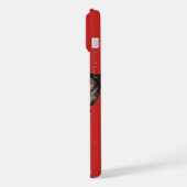 Hipster Boston Terrier Puppy iPhone Hoesje (Linkerkant)