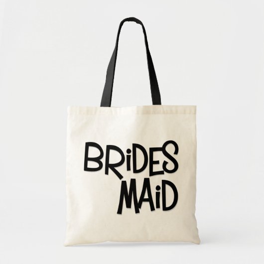 Hipster Bridesmaid Tote Bag (Voorkant)