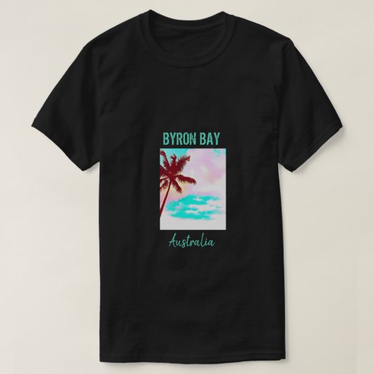 hipster Byron Bay Australië reist T-shirt (Design voorkant)