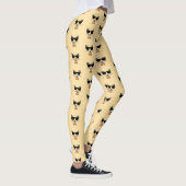 Hipster Cat met zonnebril Leggings (Rechts)