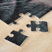 Hipster Cat Smoking Legpuzzel (Zijkant)