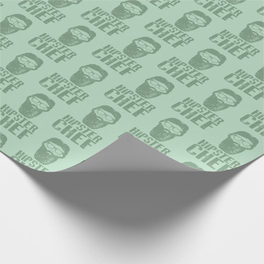Hipster Chef Cadeaupapier (Hoek)