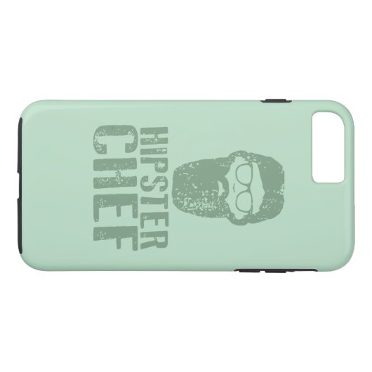 Hipster Chef Case-Mate iPhone Case (Achterkant (Horizontaal))