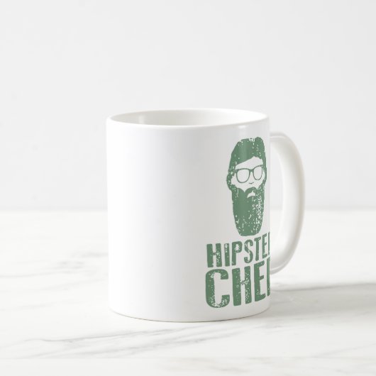 Hipster Chef Koffiemok (Voorkant rechts)
