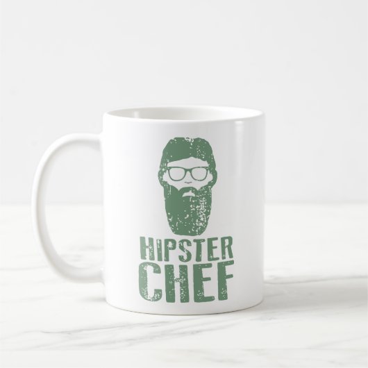 Hipster Chef Koffiemok (Links)
