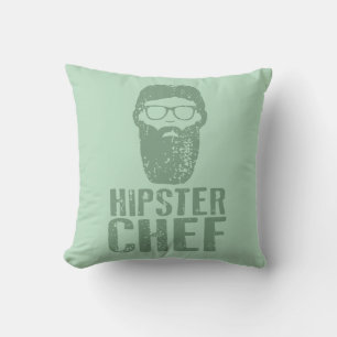 Hipster Chef Kussen