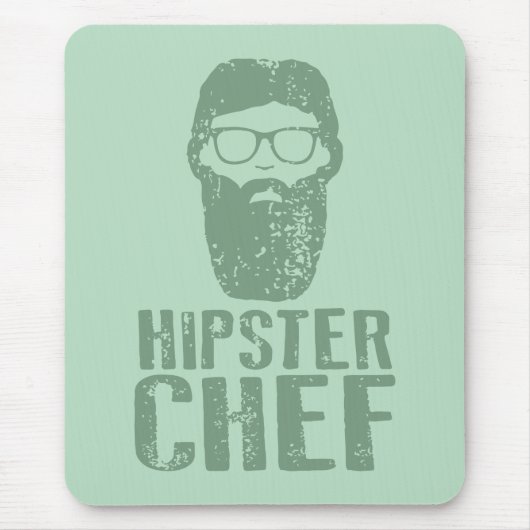 Hipster Chef Muismat (Voorkant)