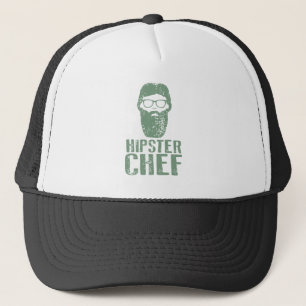 Hipster Chef Trucker Pet