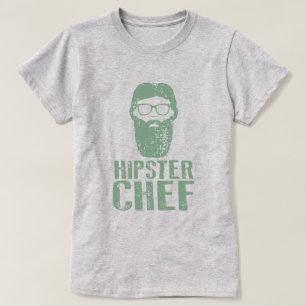 Hipster Chef Women T-shirt