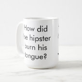 Hipster Coffee (2) Koffiemok (Voorkant links)