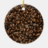 Hipster Coffee Bean Keramisch Ornament (Achterkant)