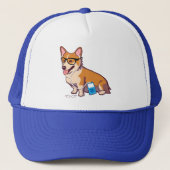 Hipster Corgi Pet (zonder tekst) (Voorkant)