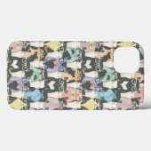 Hipster Cute Cats Pattern Case-Mate iPhone Case (Achterkant (horizontaal))
